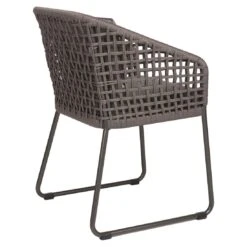 Stern June Gartensessel Aluminium/Rope Anthrazit/Platin -Garten Leben stern june kufensessel aluminium rope 1394990 4