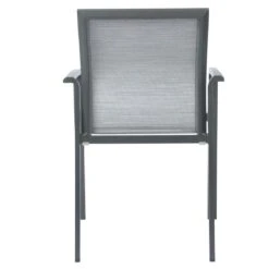 Stern Kari Gartenmöbel-Set 7-tlg. Mit Tisch 200x100cm Anthrazit/Silber -Garten Leben stern kari gartenmoebel set 7 tlg tisch 200x100cm 1488985 8