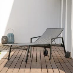 Stern Kari Gartenliege Aluminium/Textilene Schwarz Matt/Leinen Grau 17 Stern Kari Gartenliege Aluminium/Textilene Schwarz Matt/Leinen Grau -Garten Leben stern kari rollliege aluminium textilene 1453851 8