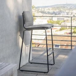 Stern Levi Garten-Barstuhl Edelstahl Anthrazit -Garten Leben stern levi barstuhl edelstahl 1451156 7