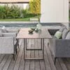 Stern Marta Dininglounge 4-tlg. Tisch 220x100cm -Garten Leben stern marta dininglounge 4 tlg tisch 220x100cm 1492494 1