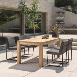 Stern Mia Dining Gartenstuhl Edelstahl/Outdoorstoff Schwarz Matt/Seidenschwarz -Garten Leben stern mia diningstuhl edelstahl outdoorstoff 1362936 7