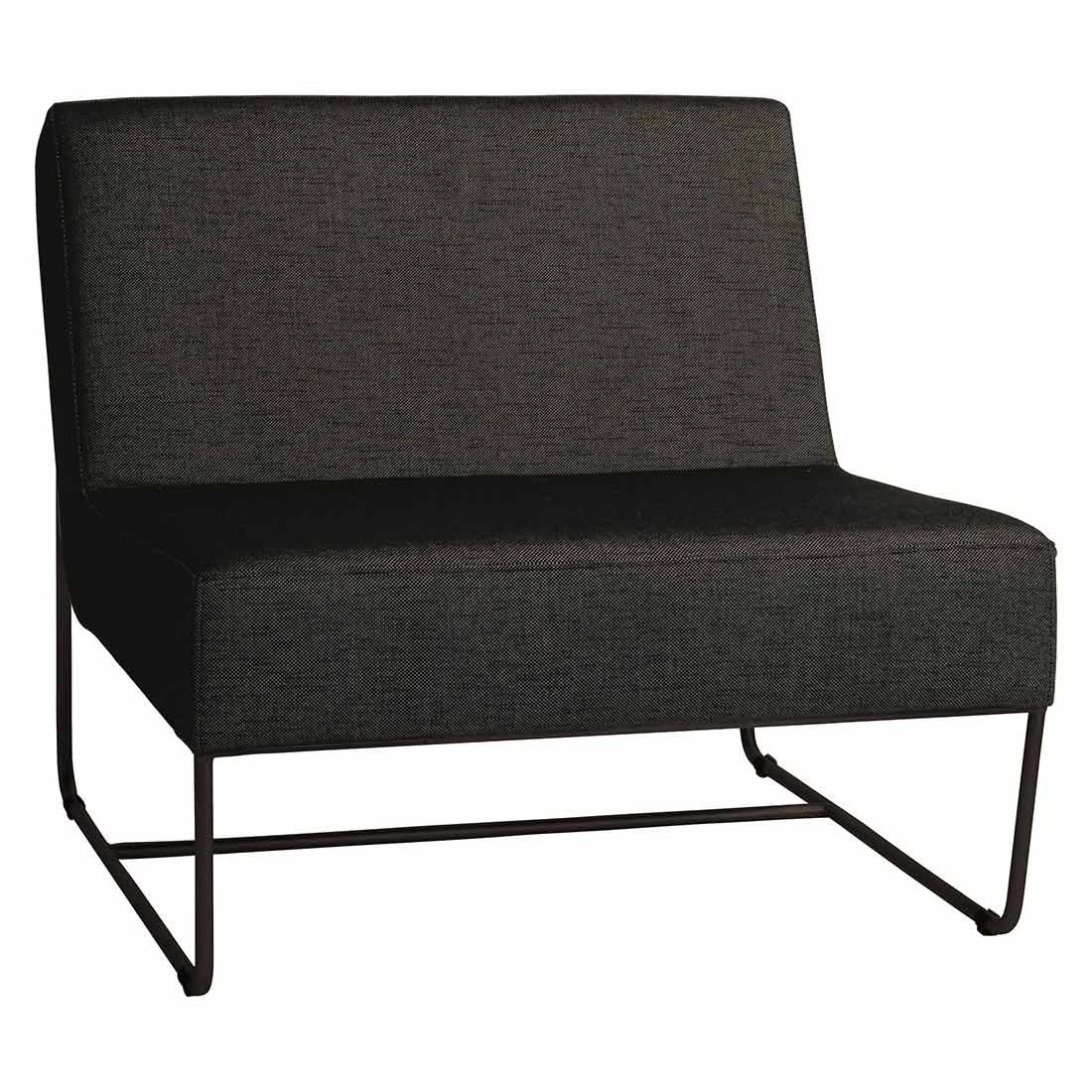 Stern Mia Lounge Sessel Edelstahl/Outdoorstoff Schwarz/Seidenschwarz 3 Stern Mia Lounge Sessel Edelstahl/Outdoorstoff Schwarz/Seidenschwarz