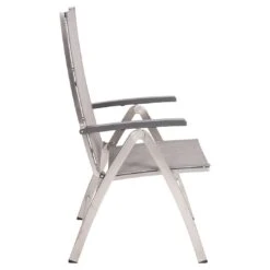 Stern Mika Klappsessel Hoch Edelstahl/Textilene Silber/Leinen-Grau 12 Stern Mika Klappsessel Hoch Edelstahl/Textilene Silber/Leinen-Grau -Garten Leben stern mika klappsessel hoch edelstahl textilene 1395012 4