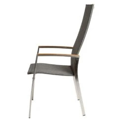 Stern Mika Stapelsessel Hoch Edelstahl/Textilene Silber/Leinen Grau 12 Stern Mika Stapelsessel Hoch Edelstahl/Textilene Silber/Leinen Grau -Garten Leben stern mika stapelsessel hoch edelstahl textilene 1367886 4