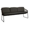Stern Odea 3-Sitzerbank Aluminium/Kordel Inkl. Kissen Schwarz Matt/Pepper 2 Stern Odea 3-Sitzerbank Aluminium/Kordel Inkl. Kissen Schwarz Matt/Pepper -Garten Leben stern odea 3 sitzerbank aluminium kordel inkl kissen 1357700 1