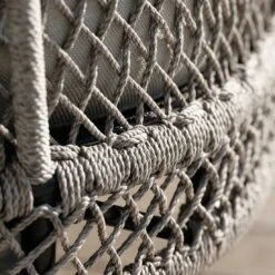 Stern Odea Doppelliege Aluminium/Rope/Outdoorstoff Schwarz Matt/Salt -Garten Leben stern odea doppelliege aluminium rope outdoorstoff 1453994 3