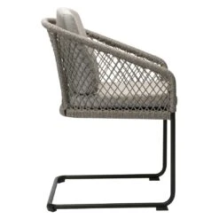 Stern Odea Freischwinger Aluminium/Rope/Polyacryl Schwarz Matt/Salt -Garten Leben stern odea freischwingersessel aluminium rope polyacryl 1454016 3