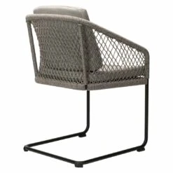 Stern Odea Freischwinger Aluminium/Rope/Polyacryl Schwarz Matt/Salt -Garten Leben stern odea freischwingersessel aluminium rope polyacryl 1454016 5