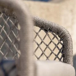 Stern Odea Freischwinger Aluminium/Rope/Polyacryl Schwarz Matt/Salt -Garten Leben stern odea freischwingersessel aluminium rope polyacryl 1454016 7