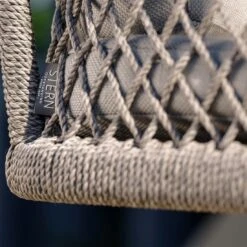 Stern Odea Freischwinger Aluminium/Rope/Polyacryl Schwarz Matt/Salt -Garten Leben stern odea freischwingersessel aluminium rope polyacryl 1454016 8