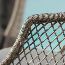 Stern Odea Loungesessel Aluminium/Kordel Inkl. Kissen Schwarz Matt/Salt -Garten Leben stern odea loungesessel aluminium kordel inkl kissen 1357634 5