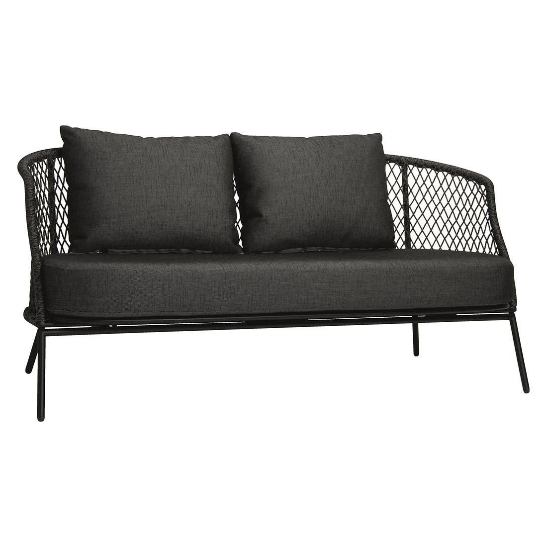 Stern Odea Loungeset Aluminium/Outdoorstoff Schwarz Matt/Seidenschwarz 5 Stern Odea Loungeset Aluminium/Outdoorstoff Schwarz Matt/Seidenschwarz â Bild 3