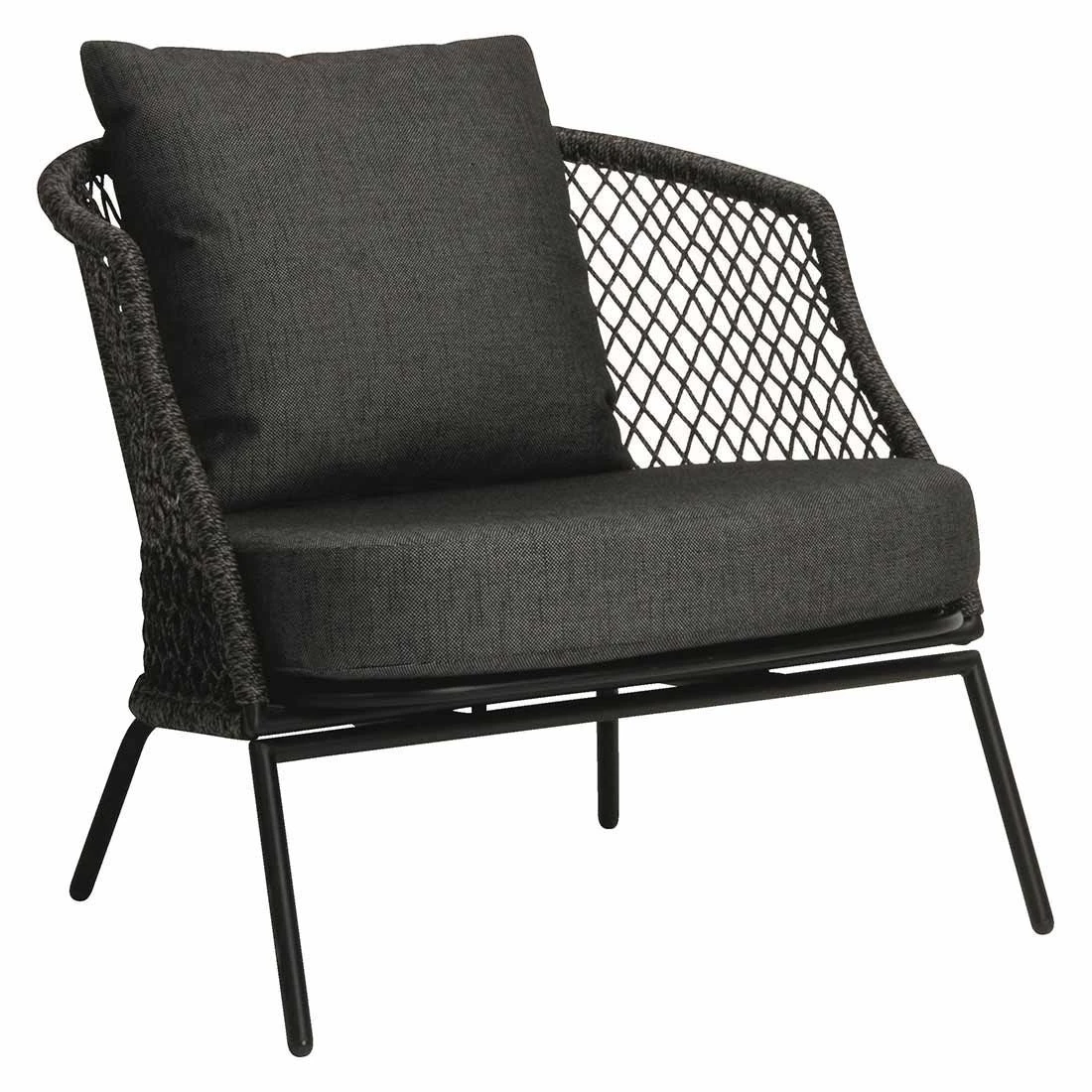 Stern Odea Loungeset Aluminium/Outdoorstoff Schwarz Matt/Seidenschwarz 6 Stern Odea Loungeset Aluminium/Outdoorstoff Schwarz Matt/Seidenschwarz â Bild 4
