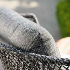 Stern Odea Schaukelsessel Aluminium/Rope Schwarz Matt/Pepper -Garten Leben stern odea schaukelsessel aluminium rope 1453950 3