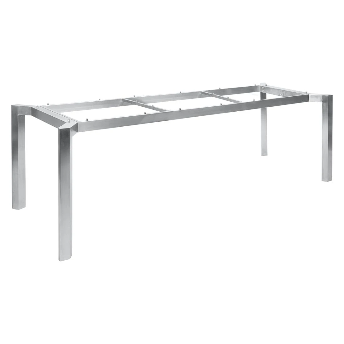 Stern Penta Tischgestell Edelstahl Silber 3 Stern Penta Tischgestell Edelstahl Silber