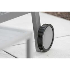 Stern Robin Rollliege Aluminium/Textilene Graphit/Silbergrau -Garten Leben stern robin rollliege aluminium textilene 43886 8