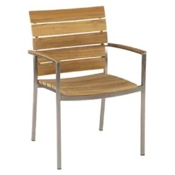 Stern Savona Gartenmöbel-Set 5-tlg. Tisch 200x100cm Silber/Natur -Garten Leben stern savona gartenmoebel set 5 tlg tisch 200x100cm 1490063 4