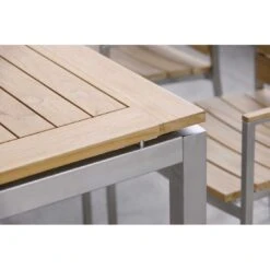 Stern Gartentisch-Gestell 160x90cm Edelstahl Vierkantrohr -Garten Leben stern tischgestell 160x90 cm edelstahl mit vierkantrohr 7