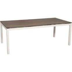 Stern Tischgestell 200x100 Cm Aluminium Weiß 21 Stern Tischgestell 200x100 Cm Aluminium Weiß -Garten Leben stern tischgestell 200 x 100 cm aluminium weiss 5