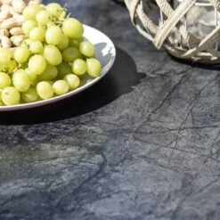 Stern Tischplatte 90x90cm Silverstar 2.0 Dark Marble -Garten Leben stern tischplatte silverstar 2 0 90x90m dark marble 1208078 3