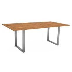 Stern Viona Gartenmöbel-Set 6-tlg. Tisch 180x100cm Silber/Natur -Garten Leben stern viona gartenmoebel set 6 tlg tisch 180x100cm 1492582 7