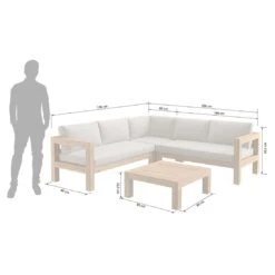 OUTLIV. Stockton Ecklounge 4-teilig Akazie/Polster Teaklook/Taupe 22 OUTLIV. Stockton Ecklounge 4-teilig Akazie/Polster Teaklook/Taupe -Garten Leben stockton loungeset 4tlg akazie natur taupe 10