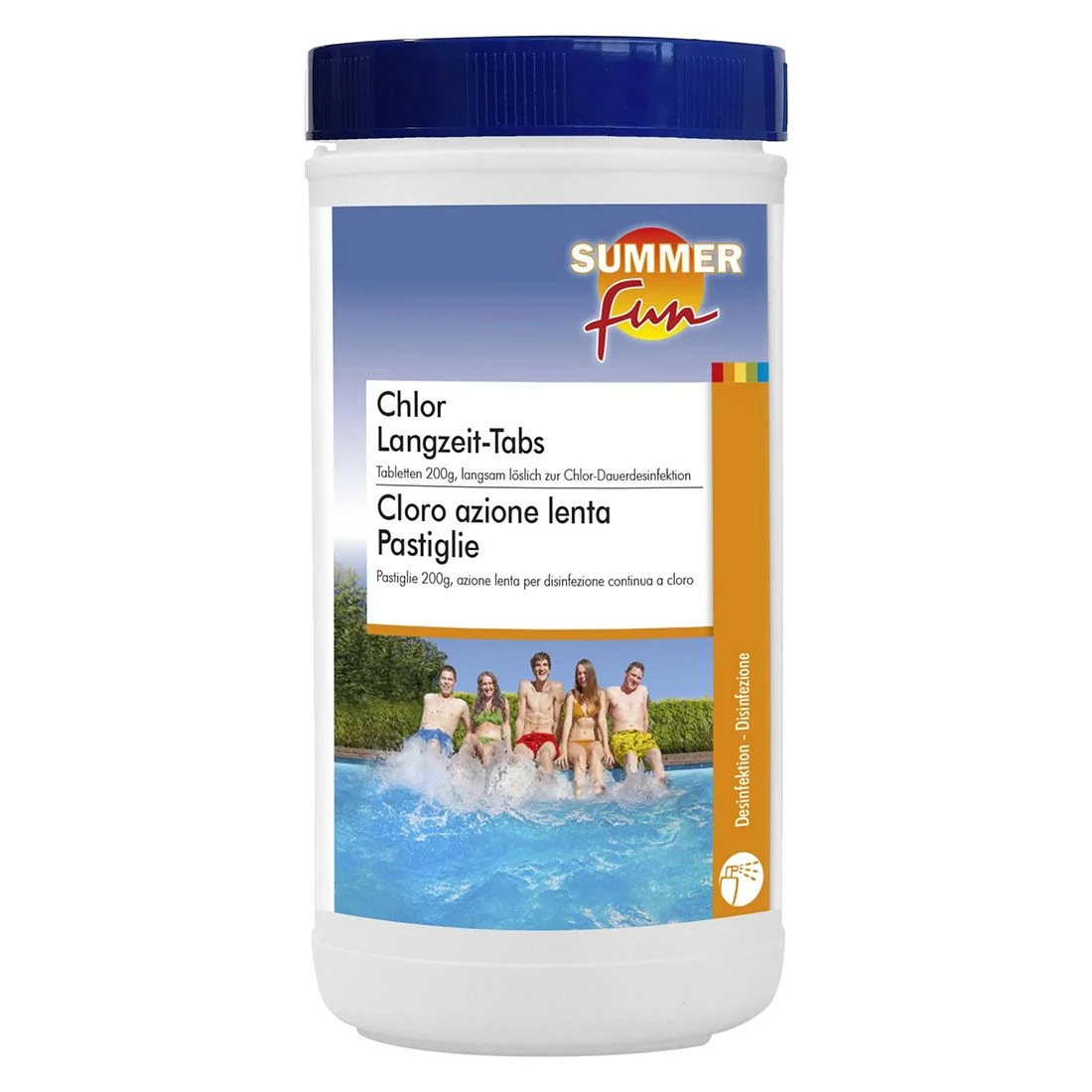 Summer Fun Chlor Langzeit Tabletten 1,2kg 3 Summer Fun Chlor Langzeit Tabletten 1,2kg