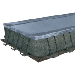 Summer Fun Elite Frame Pool Set 732x366x132cm Grau -Garten Leben summer fun elite frame pool set 732x366x132cm 1419740 4