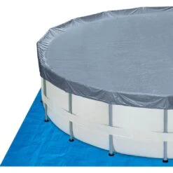 Summer Fun Elite Frame Pool Set Ø488x122cm Weiß -Garten Leben summer fun elite frame pool set durchm488x122cm 1419685 3