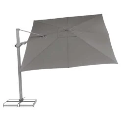 Suncomfort Varioflex Ampelschirm 300x300cm Stone Grey -Garten Leben suncomfort varioflex ampelschirm 300x300cm 1355852 4