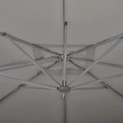 Suncomfort Varioflex Ampelschirm 300x300cm Stone Grey -Garten Leben suncomfort varioflex ampelschirm 300x300cm 1355852 6