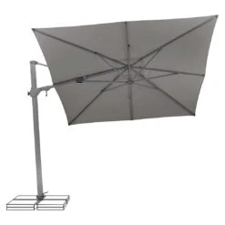 Suncomfort Varioflex Ampelschirm 330x270cm Stone Grey -Garten Leben suncomfort varioflex ampelschirm 330x270cm 1355918 3