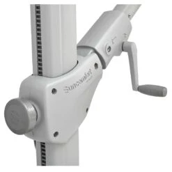 Suncomfort Varioflex Ampelschirm Solar/LED 300x300cm Ecru -Garten Leben suncomfort varioflex ampelschirm solar led 300x300cm 1355863 7