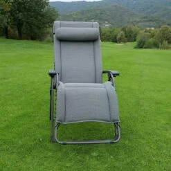 Sungörl Oasi Sky Dream XL Relaxliege Aluminium/3D Mesh Anthrazit/Grün -Garten Leben sungoerl oasi sky dream xl relaxliege aluminium textilene 1471682 3