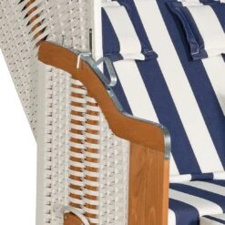 Sunny Smart Rustikal 250 Plus Strandkorb Geflecht/Fichte Weiß -Garten Leben sunny smart rustikal 250 plus strandkorb geflecht fichte 1469284 3