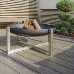 SvenskaV Cross XXL Feuerschale Ø63cm Rohstahl Schwarz 6 SvenskaV Cross XXL Feuerschale Ø63cm Rohstahl Schwarz -Garten Leben svenskav cross xxl feuerschale o63cm rohstahl schwarz 1168808 2