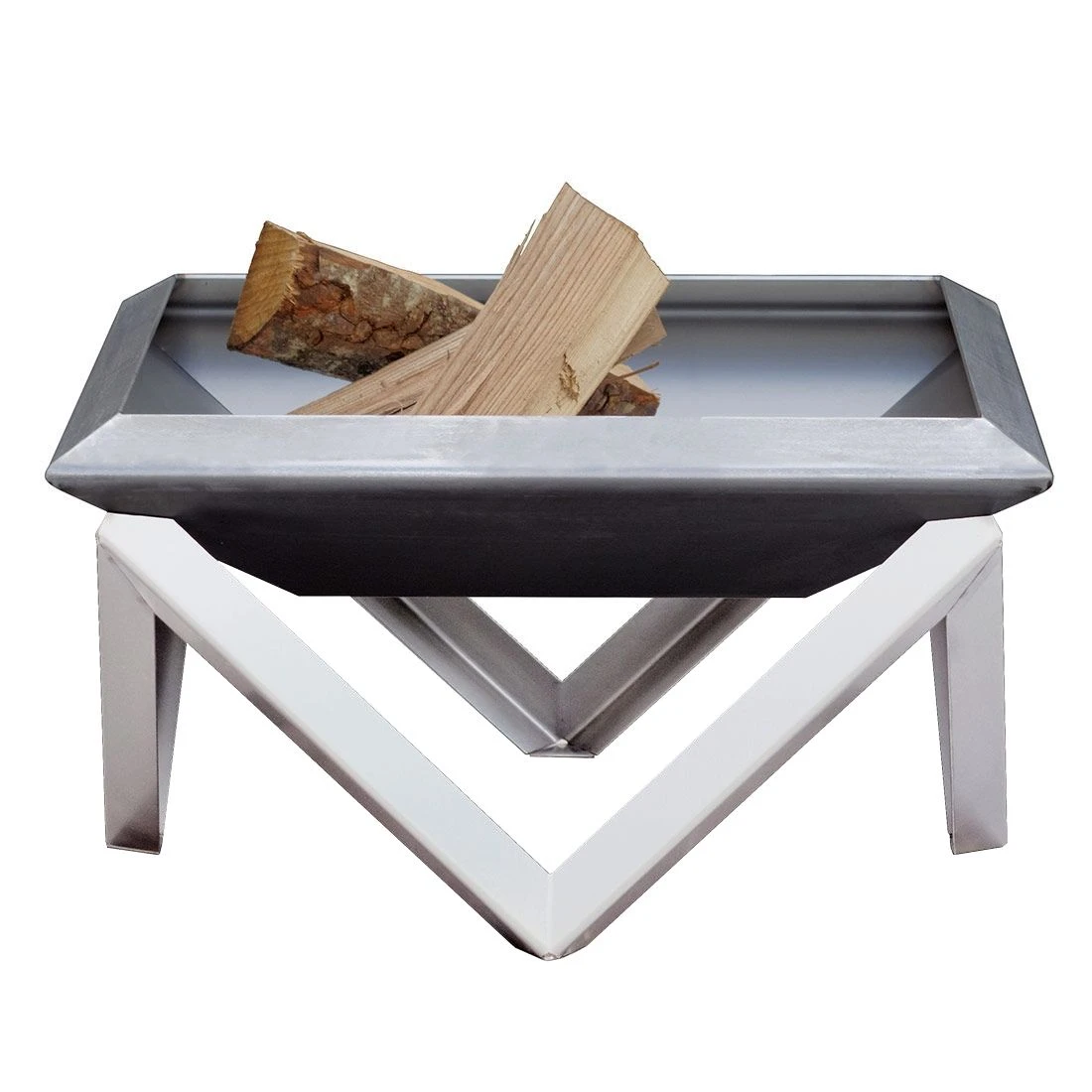 SvenskaV Gilge Design-Feuerschale 63x63x35 Cm Edelstahl Gebürstet 3 SvenskaV Gilge Design-Feuerschale 63x63x35 Cm Edelstahl Gebürstet