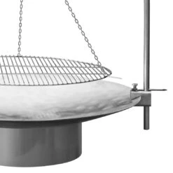 SvenskaV Grace Feuerschale Ø80cm Inkl. Schwenkgrill Edelstahl Ø63 -Garten Leben svenskav grace feuerschale o80cm inkl schwenkgrill edelstahl o63 3