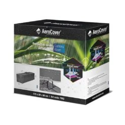 AeroCover Schutztasche Für Auflagen 175x80x60cm Polyester Uni Anthrazit -Garten Leben tragetasche 175x80x60cm 7
