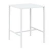 Vermobil Seaside Bartisch 75x75cm Stahl Matt Weiß -Garten Leben vermobil seaside bartisch 75x75cm stahl matt weiss 1369756 1