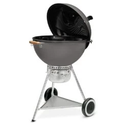 Weber 70th Anniversary Edition Kettle Kugelgrill Metallic Grey -Garten Leben weber 70th anniversary edition kettle holzkohlegrill metallic grey 1409444 3