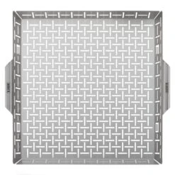 Weber CRAFTED Grillkorb Edelstahl Silber 7 Weber CRAFTED Grillkorb Edelstahl Silber -Garten Leben weber crafted grillkorb edelstahl 1473981 3