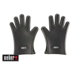 Weber Grilhandschuhe Silikon Schwarz