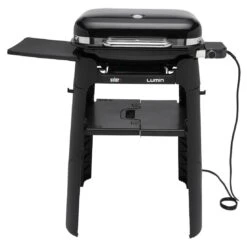 Weber Lumin Elektrogrill Mit Stand Schwarz -Garten Leben weber lumin elektrogrill mit stand 1468635 3
