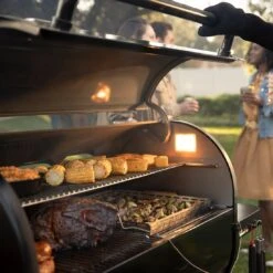 Weber Smokefire EPX6 Stealth Edition Holzpelletgrill Schwarz -Garten Leben weber smokefire epx6 holzpelletgrill 1409466 9