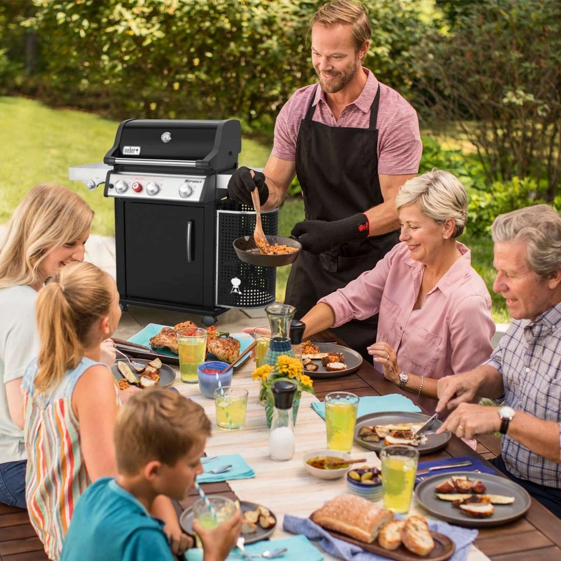 Weber Gasgrill Spirit EP-335 Premium GBS, Limited Edition Schwarz 7 Weber Gasgrill Spirit EP-335 Premium GBS, Limited Edition Schwarz – Bild 5