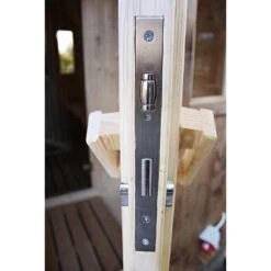 Wolff Finnhaus Basic Saunafass Bausatz Natur -Garten Leben wolff finnhaus basic saunafass 230 bausatz durchm205x230 rote dachschindeln 1404043 4