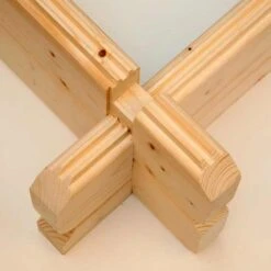 Wolff Finnhaus Bibertal Gartenhaus Mit Doppeltür Natur -Garten Leben wolff finnhaus bibertal 28 a gartenhaus 260x260cm mit doppeltuer 1401051 3