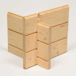 Wolff Finnhaus Bibertal Gartenhaus Mit Doppeltür Natur -Garten Leben wolff finnhaus bibertal 28 a gartenhaus 260x260cm mit doppeltuer 1401051 5